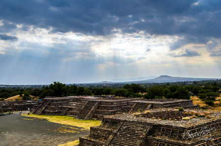 Teotihuacan pyramid Complex Mexico